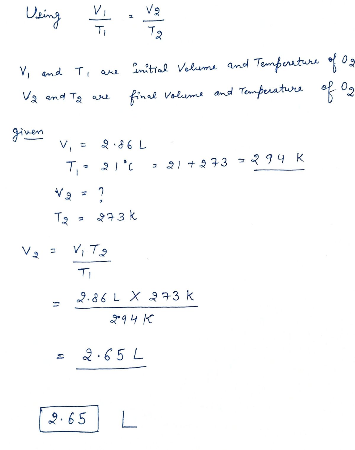 Chemistry homework question answer, step 2, image 1